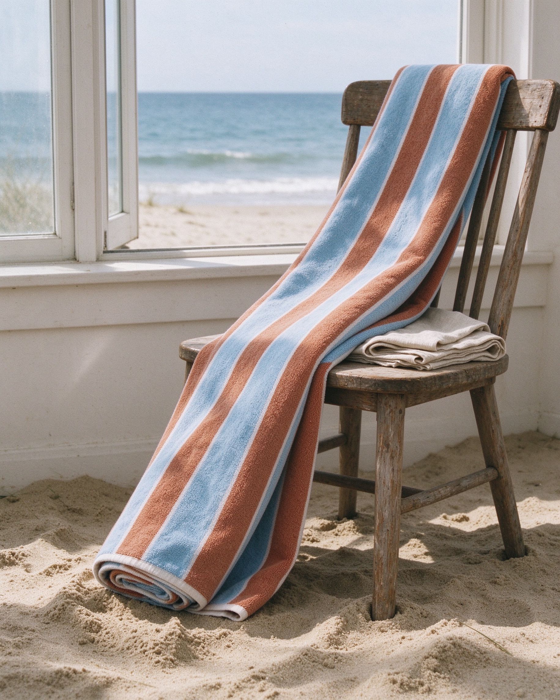 Coastal Stripe Beach Towel
